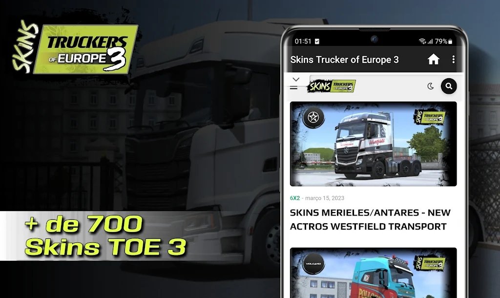 欧洲卡车模拟器3皮肤包app图3