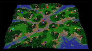 魔兽争霸3丛林钩子大战地图图2